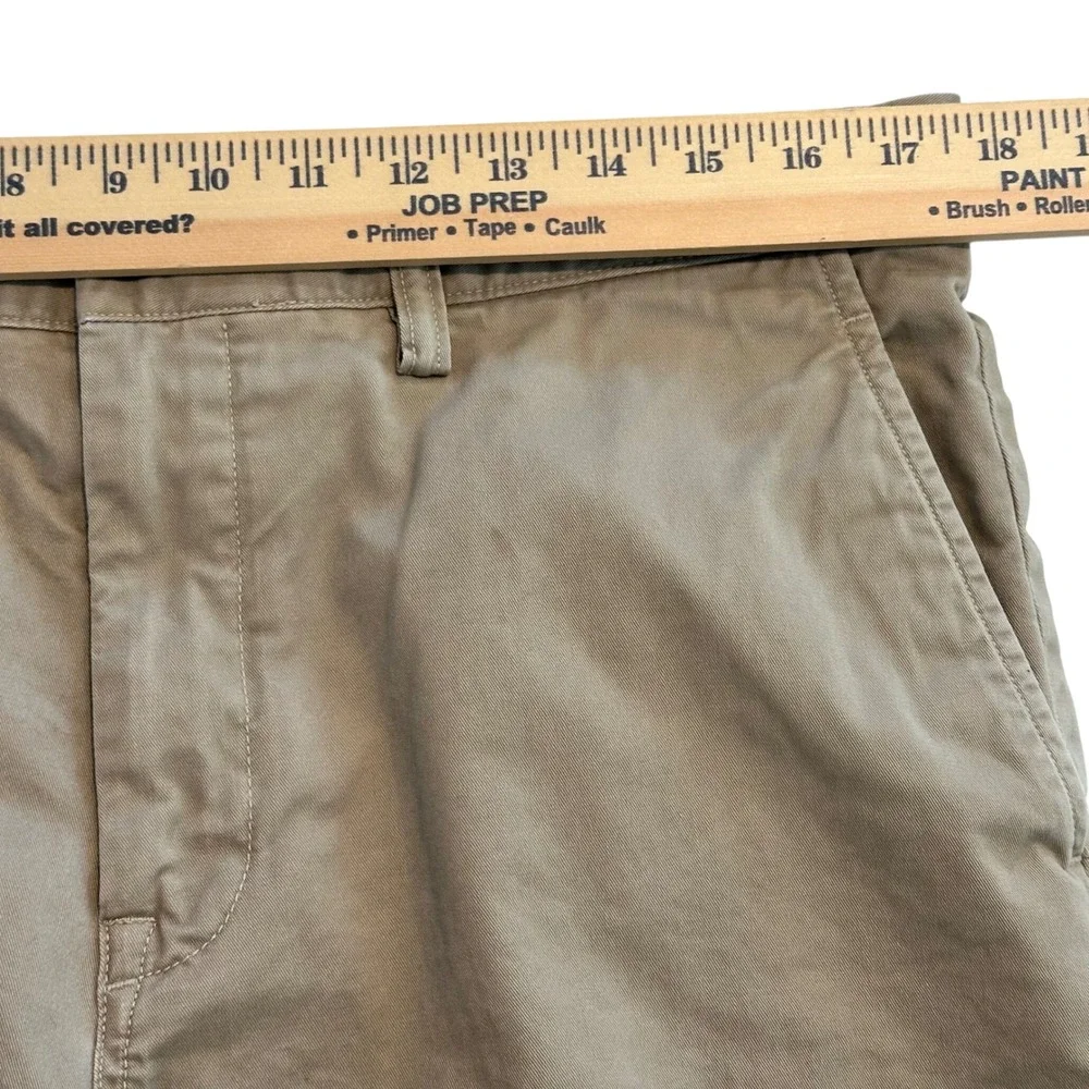 Polo Ralph Lauren Men's 35 Khaki Tan Stretch Straight Fit Chino Shorts 8